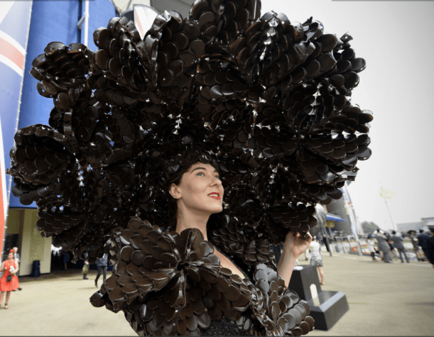 it is well known that chocolate is not sold at the Royal Ascot, so Countess Hershey brings her own.